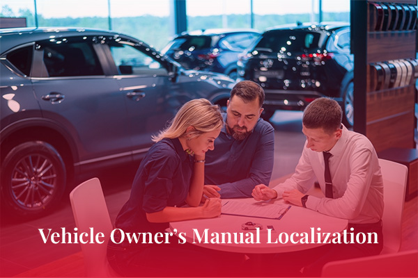 Vehicle Owner’s Manual Localization